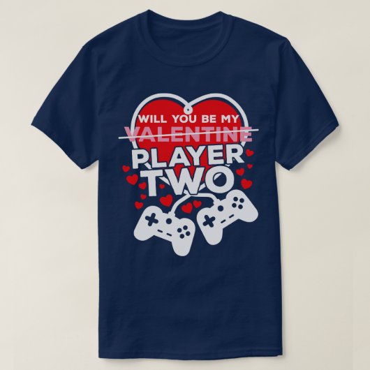 Werden Sie mein Valentinstag sein? T-Shirt (Design vorne)