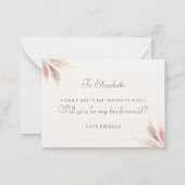 Werden Sie mein Vorschlag für ein überseeisches Bl Mitteilungskarte (Rückseite)