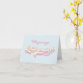 Werden Sie mein Vorschlag für eine Brautjungfrau s Karte (Gelbe Blume)