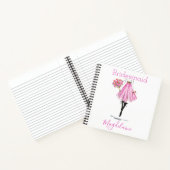 Werden Sie mein Vorschlag für eine Trauzeugin von Notizblock (Innenseite)