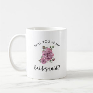 Werden Sie mein Vorschlag von Bridesmaid sein Kaffeetasse