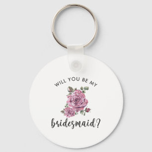 Werden Sie mein Vorschlag von Bridesmaid sein Schlüsselanhänger