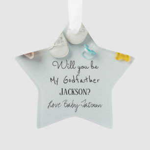 Werden Sie mein Weihnachts-Weihnachtssternornament Ornament