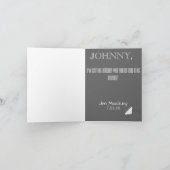 Werden Sie meine Aufforderung zur Einreichung von Einladung (Innenseite)