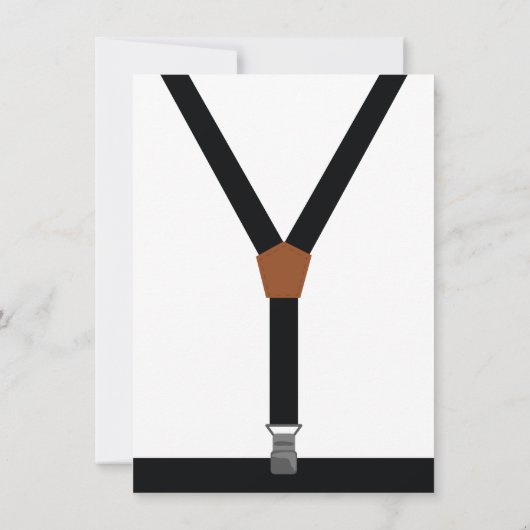 Werden Sie meine beste Frau - Tuxedo Krawatte Brac Einladung (Rückseite)