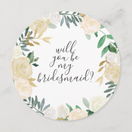 Werden Sie meine Blume für das weiße Wasser der Br Einladung