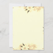 Werden Sie meine Brautjungfrau sein? Einladung (Rückseite)