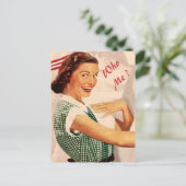 werden Sie meine Brautjungfrau sein, Trauzeugin... Einladungspostkarte (Stehend Vorderseite)