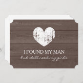 Werden Sie meine Bridesaid-Kornaufgabenkarten sein Einladung (Vorne/Hinten)