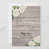 Werden Sie meine Bridesmaid-Blume sein Einladung (Rückseite)