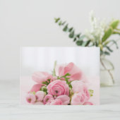 Werden Sie meine Bridesmaid Bouquet-Einladung sein Einladung (Stehend Vorderseite)