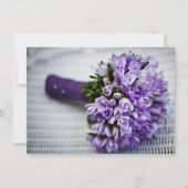 Werden Sie meine Bridesmaid Bouquet-Einladung sein Einladung (Vorderseite)