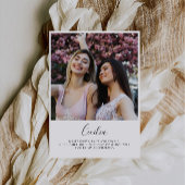 Werden Sie meine Bridesmaid, Bridesmaid-Fotokarte Einladung