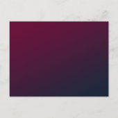 Werden Sie meine Bridesmaid Burgundy Floral Ecru? Postkarte (Rückseite)