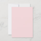 Werden Sie meine Bridesmaid-Card-Brautparty-Karte  Einladung (Rückseite)