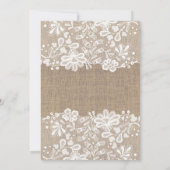 Werden Sie meine Bridesmaid-Hochzeit und Hochzeit? Einladung (Rückseite)