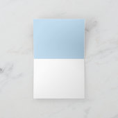 Werden Sie meine Bridesmaid-Karte (hellblau)? Einladung (Innenseite)