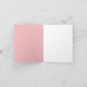 Werden Sie meine Bridesmaid-Karte (hellrosa)? Einladung (Innenseite)