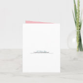 Werden Sie meine Bridesmaid-Karte (hellrosa)? Einladung (Rückseite)