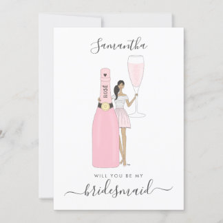 Werden Sie meine Bridesmaid-Karte sein? Einladung