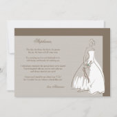 Werden Sie meine Bridesmaid-Karte sein? Einladung (Vorderseite)