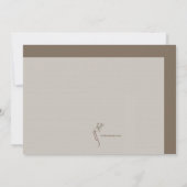 Werden Sie meine Bridesmaid-Karte sein? Einladung (Rückseite)