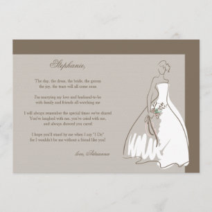 Werden Sie meine Bridesmaid-Karte sein? Einladung