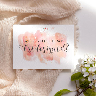Werden Sie meine Bridesmaid-Karte sein? Einladung