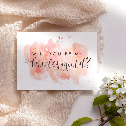 Werden Sie meine Bridesmaid-Karte sein? Einladung