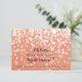 Werden Sie meine Bridesmaid-Karte sein - Ihr Funke Einladung (Stehend Vorderseite)