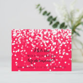 Werden Sie meine Bridesmaid-Karte sein - Ihr Funke Einladung (Stehend Vorderseite)