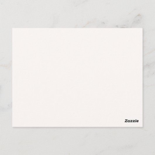 Werden Sie meine Bridesmaid-Karte sein? Postkarte (Rückseite)