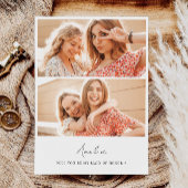 Werden Sie meine Bridesmaid sein, Bridesmaid 2 Fot Einladung