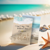 Werden Sie meine Bridesmaid Summer Beach Starfish Einladung