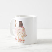Werden Sie meine Bridesmaid-Tasse sein? Kaffeetasse (Vorderseite Links)