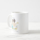 Werden Sie meine Bridesmaid/Trauzeugin Vorschlag C Kaffeetasse (Vorderseite Links)