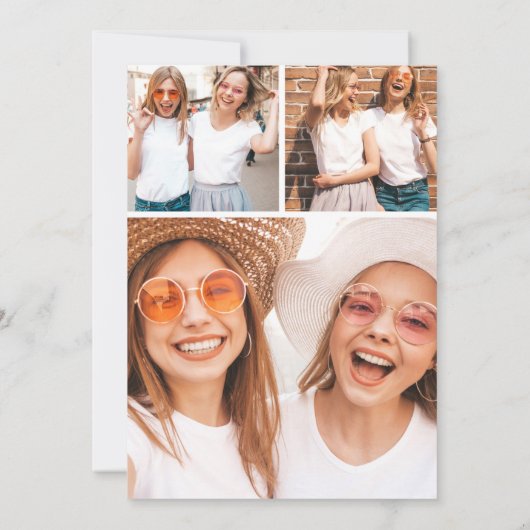 Werden Sie meine Bridesmaid/Trauzeugin Vorschlag I Einladung (Rückseite)