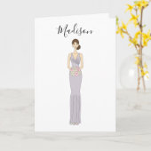 Werden Sie meine Bridesmaid-Vorschlagskarte sein Karte (Gelbe Blume)