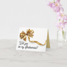 Werden Sie meine Bridesmaid-Vorschlagskarte sein?