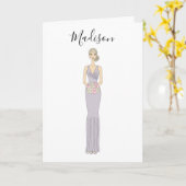 Werden Sie meine Bridesmaid-Vorschlagskarte sein Karte (Gelbe Blume)