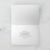 Werden Sie meine Bridesmaid-Vorschlagskarte sein Karte (Innenseite)