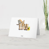 Werden Sie meine Bridesmaid-Vorschlagskarte sein? Karte (Rückseite)