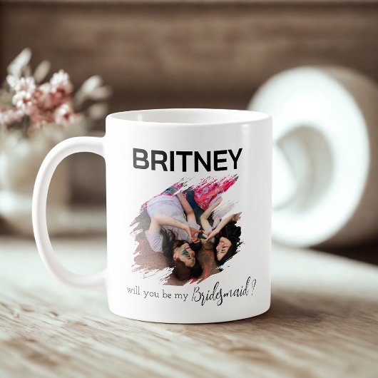 Werden Sie meine Bridesmaier Vorschläge Geschenke Kaffeetasse