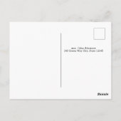 Werden Sie meine Bridesman-Karte Bohemische schwar Postkarte (Rückseite)