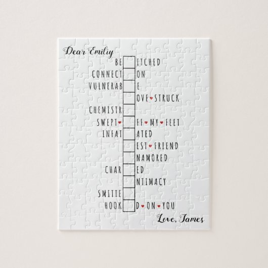 Werden Sie meine - eine einzigartige Erklärung zur Puzzle (Vertikal)