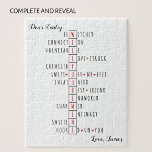 Werden Sie meine - eine einzigartige Erklärung zur Puzzle<br><div class="desc">Feiern Sie Liebe und schaffen Sie unvergessliche Momente mit unserem modernen und minimalistischen Typografie-Puzzle. Dieses einzigartige Puzzle verbindet die Kunst des Rätselauflösens mit den gefühlvollen Ausdrücken der Liebe und macht es zum perfekten Geschenk für neue Beziehungsbestätigungen oder Hochzeitsvorschläge. Schließen Sie das Puzzle ab und füllen Sie dann die Leerzeichen des...</div>