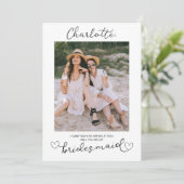 Werden Sie meine Foto-Vorschlagskarte sein? (Stehend Vorderseite)