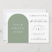 Werden Sie meine Foto-Vorschlagskarte sein? Einladung (Vorderseite)