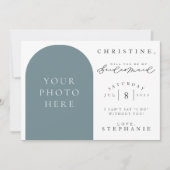 Werden Sie meine Foto-Vorschlagskarte sein? Einladung (Vorderseite)