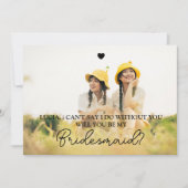 Werden Sie meine Foto-Vorschlagskarte sein? Einladung (Vorderseite)